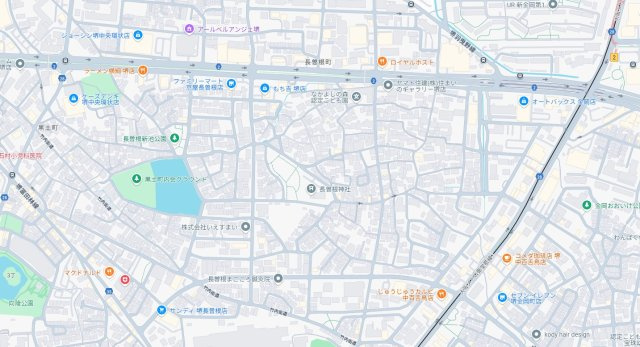 堺市北区長曽根町　第3期　新築一戸建ての地図