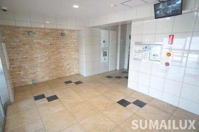 熊本市東区小山２丁目の賃貸マンションのロビー