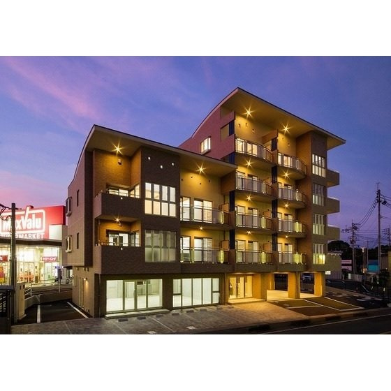 熊本市東区小山２丁目の賃貸マンションの外観