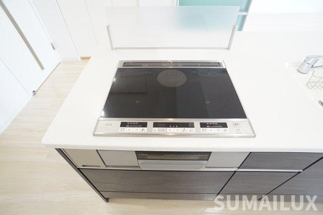 熊本市東区小山２丁目の賃貸マンションのキッチン