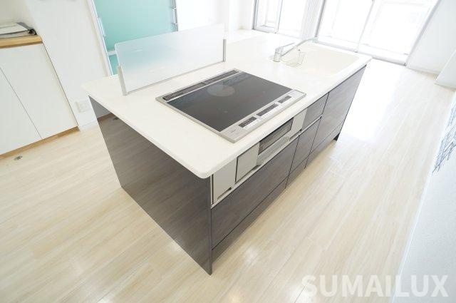 熊本市東区小山２丁目の賃貸マンションのキッチン