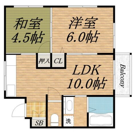 【間取り】 | 新緑のショコラティエ