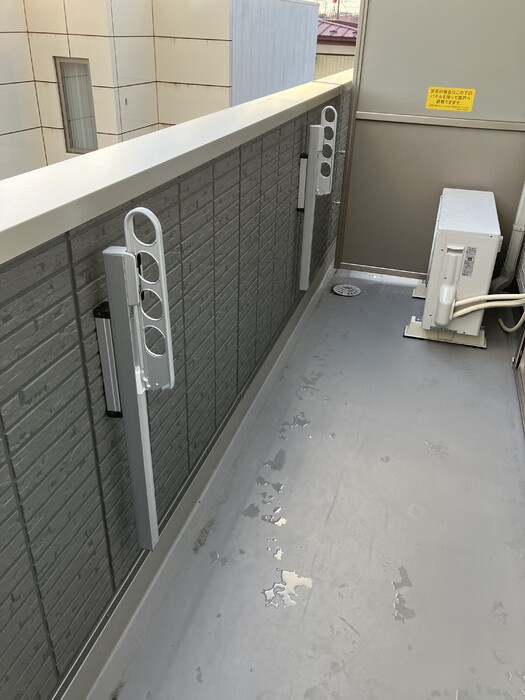 D-room太日通のバルコニー