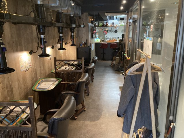 【内装】 | 富士見台駅徒歩1分 サカイヤビル富士見台 2階 14.51坪 炭火ダイニングバー居抜き