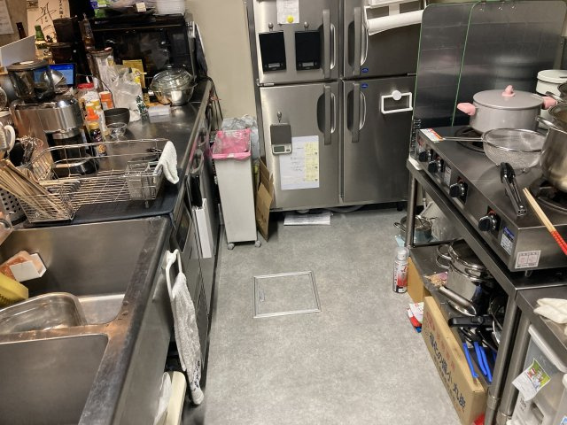 【キッチン】 | 富士見台駅徒歩1分 サカイヤビル富士見台 2階 14.51坪 炭火ダイニングバー居抜き