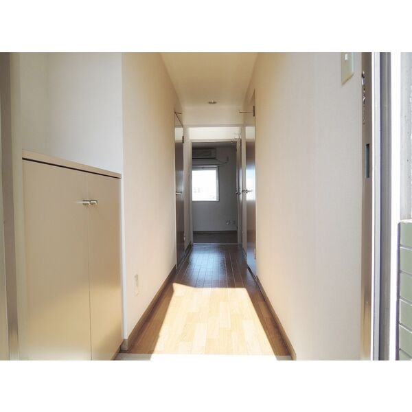 スカイハイツT-1の玄関