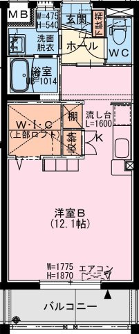 セブン・セブン都北の間取り|（仮称）都北町YMマンションの間取り