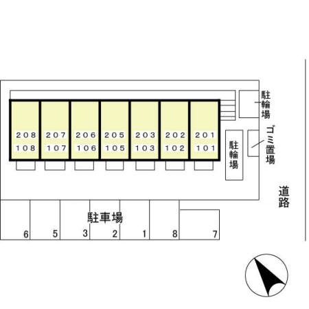 サンモールの区画図