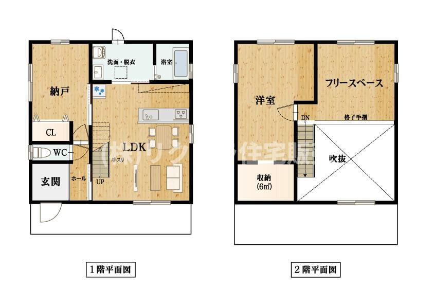 八幡三反長　新築一戸建ての間取り|間取り図はいかがですか？ご希望を叶える間取りですか？リビングの広さは？水回りの位置は？カウンターキッチン？など色々な情報が集約されています。弊社では資金計画・住宅ローンなどのご相談も承っております。