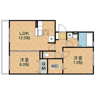 【間取り】 | ヴィルドミール中今泉