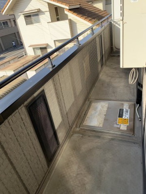 【バルコニー】 | セジュール新涯 | 南西向き