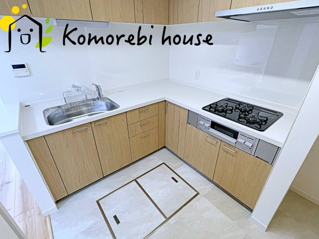 ガーデンストリーム鴻巣3番館のキッチン|きれいなキッチンです