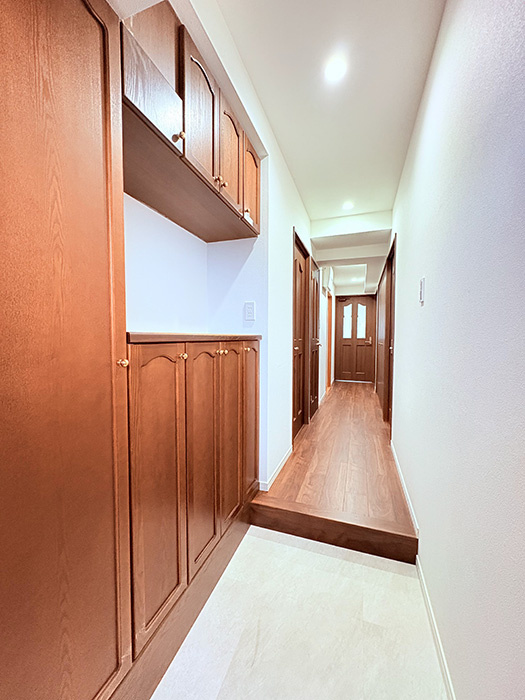 ライオンズガーデン三河安城第５の玄関