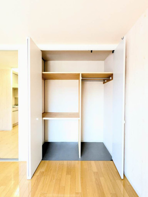 【収納】 | カーサクレールB棟 | 大きなスペースがあり、収納には困りません