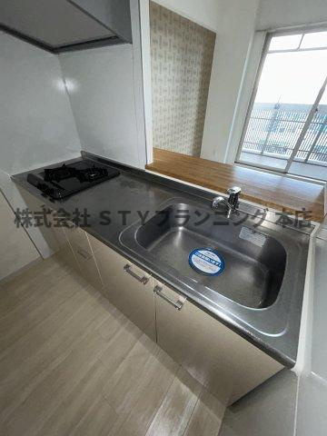 仲介手数料０円！ヴァリエ東別院のキッチン