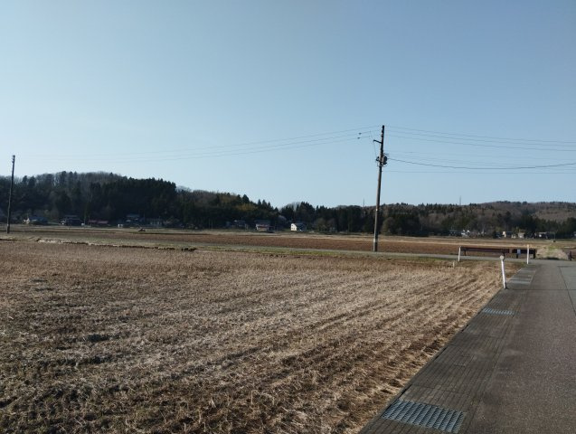 見附市細越2丁目　売土地の展望