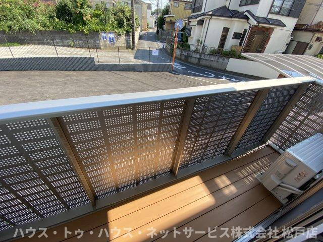 グランシャリオDのバルコニー