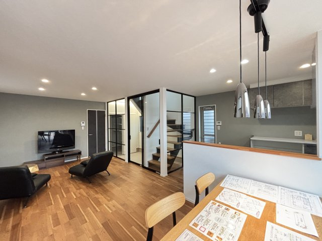 新築戸建　長楽寺１丁目（A/AB）の居間・リビング