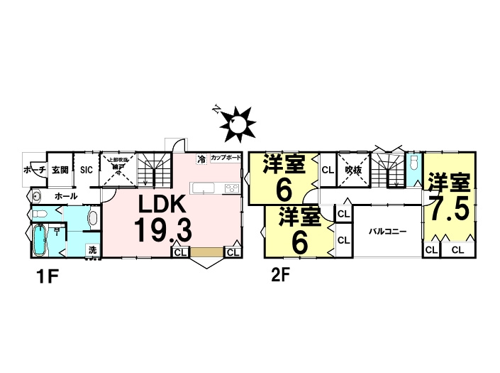 新築戸建　長楽寺１丁目（A/AB）
