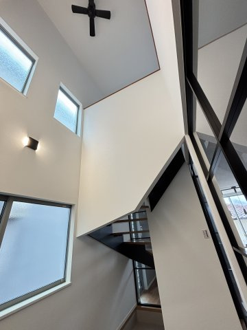 新築戸建　長楽寺１丁目（A/AB）の収納|納戸の上部吹抜け