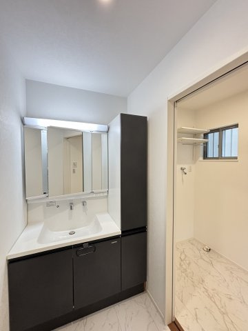 新築戸建　長楽寺１丁目（A/AB）の独立洗面台