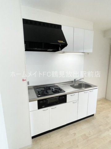 大阪市鶴見区今津南１丁目の賃貸マンションのキッチン