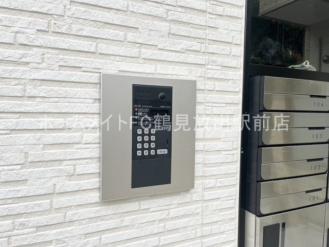 東大阪市森河内西１丁目のアパートのセキュリティ