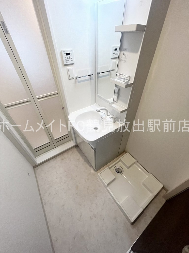 東大阪市森河内西１丁目のアパートの洗面所