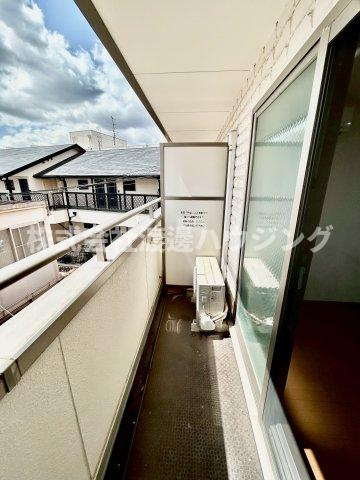 ハイムカーサのバルコニー|全戸数南向き