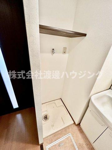 ハイムカーサの設備|室内洗濯パン