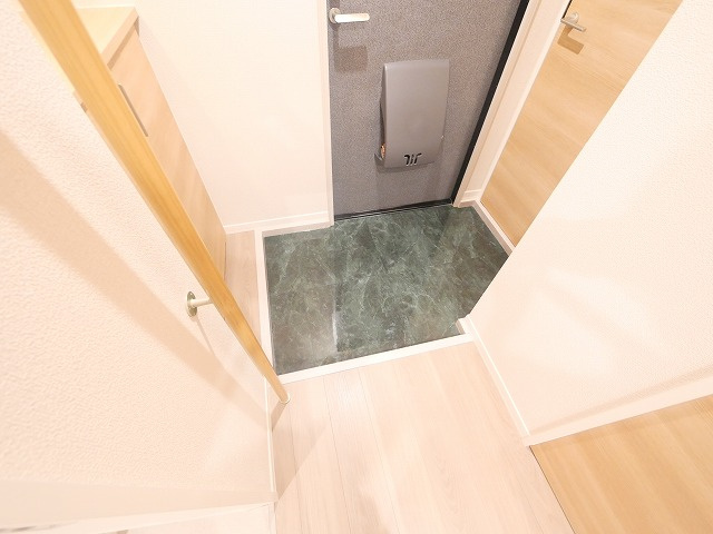 ラ・フォーレ紀寺の玄関|落ち着いた玄関です