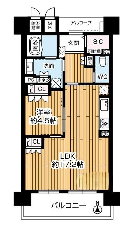 サンミット大日の間取り|間取り図はいかがですか？ご希望を叶える間取りですか？リビングの広さは？水回りの位置は？カウンターキッチン？など色々な情報が集約されています。弊社ではリフォームなどのご相談も承っております。