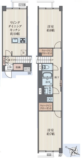 【間取り】 | サトミビル（池袋住宅）