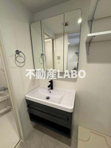 セレニテ難波グランデシュッドの洗面所