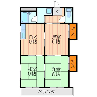 【間取り】 | ローズハイツ