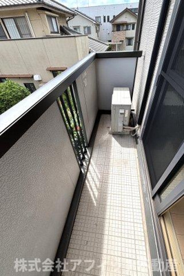 【バルコニー】 | ソレーユガーデンB棟 | 南西向き