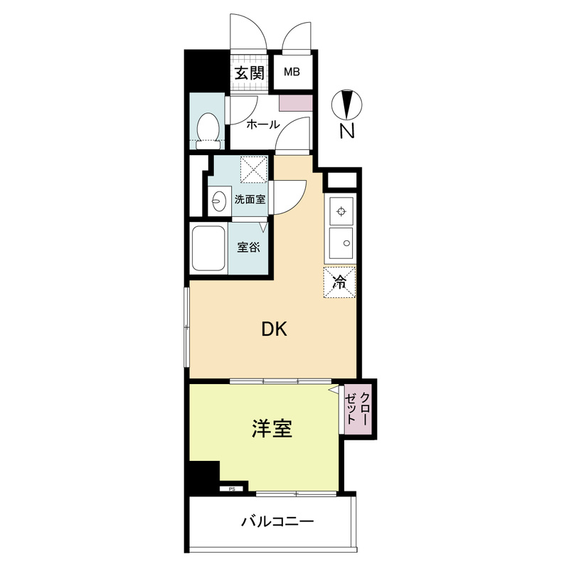 アート高槻の間取り