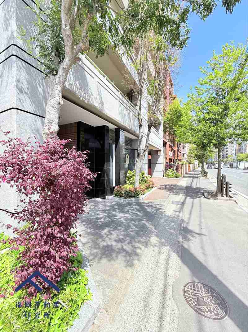 ソピア大濠西のエントランス