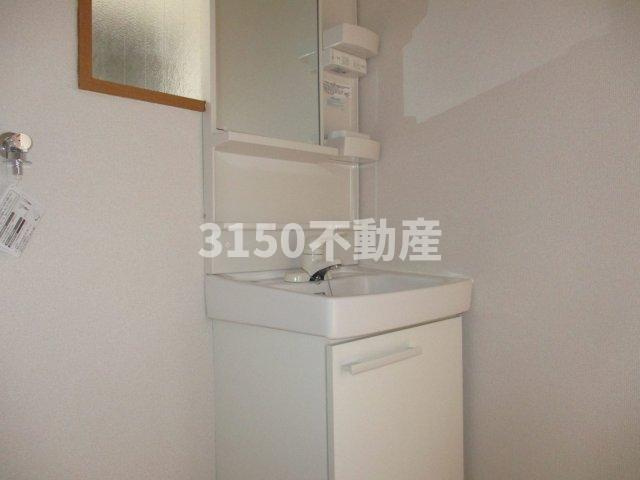 岐阜市加納住宅の洗面所