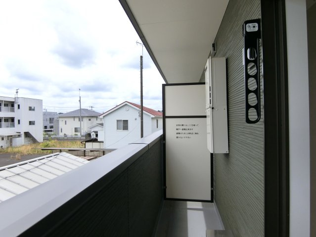 BR茂原Ⅱのバルコニー