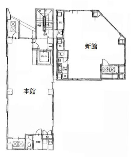 【間取り】 | 秀光堂ビル本館【　名古屋の貸事務所・貸オフィス　】