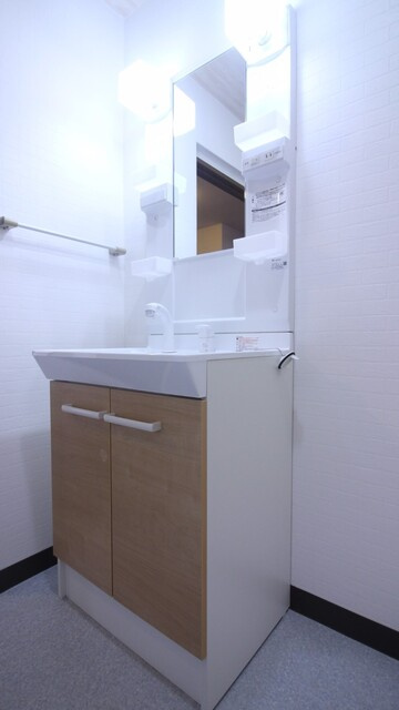 上益城郡益城町大字安永の賃貸マンションの独立洗面台