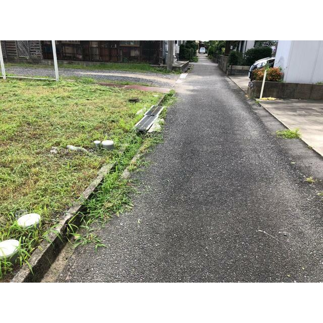 ■会員専用■鈴鹿市住吉1丁目 売土地の前面道路含む現地写真