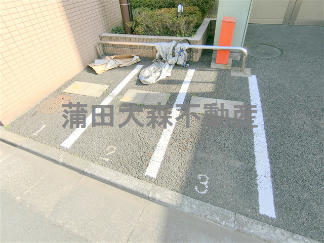 クリオ蒲田Ⅱのその他共用部分|バイク置き場