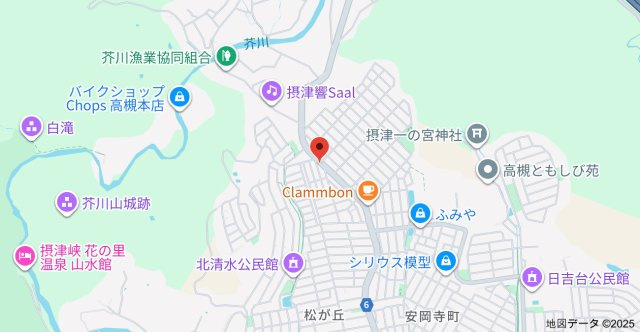 アンフィニィ松ヶ丘の地図