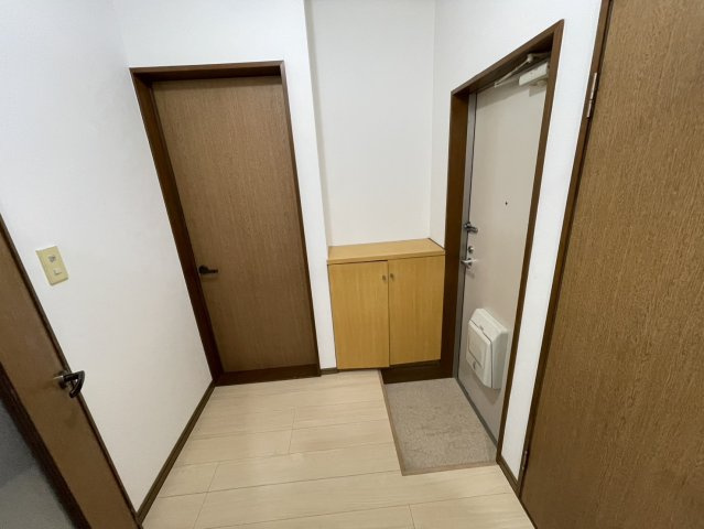 メゾンドシェルの玄関