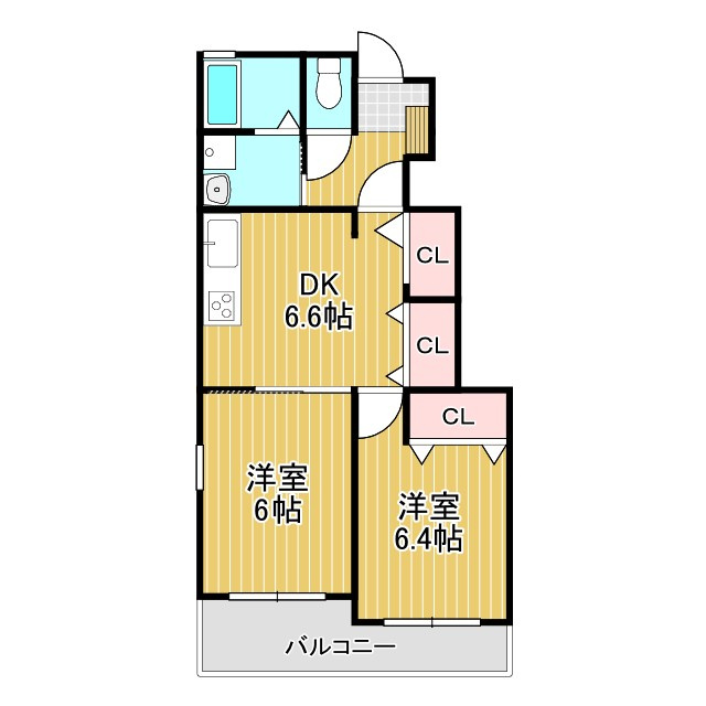 ピアボヌールⅠⅡⅢの間取り