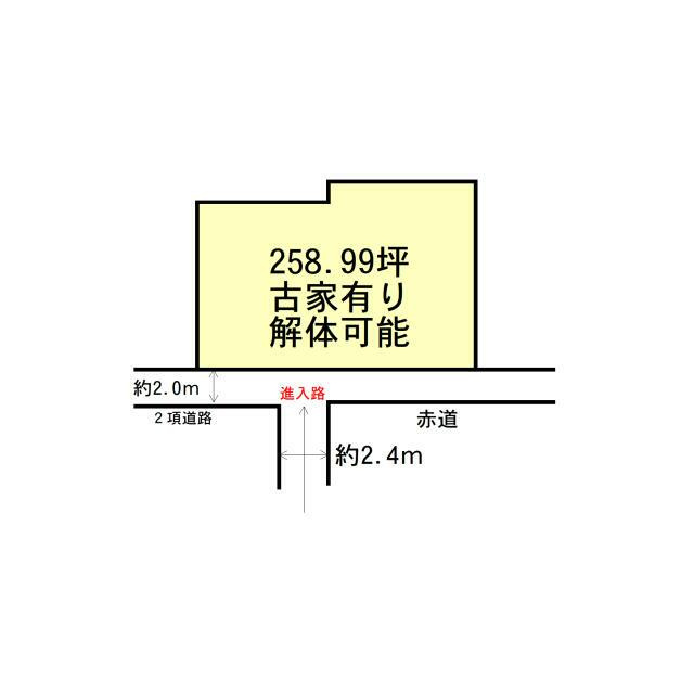 ●鈴鹿市徳居町 売土地の土地図
