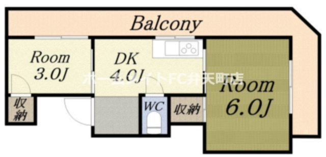 【間取り】 | ガレン弁天
