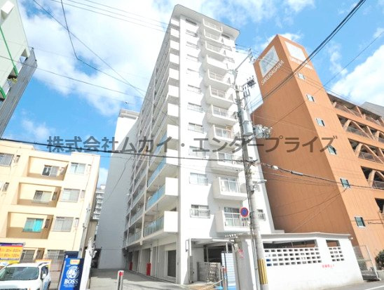 難波スカイハイツの外観|外観です